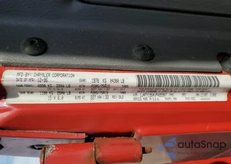 1997 Jeep Wrangler / Tj Sport from USA, damaged, VIN 1J4FY19S4VP495907